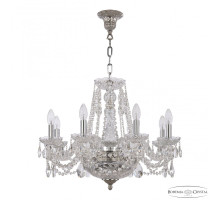 Подвесная люстра Bohemia Ivele Crystal 1451 1451/8/160/250 Ni