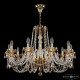 Подвесная люстра Bohemia Ivele Crystal 5402 5402/10/300 G Amber/M-1H K721