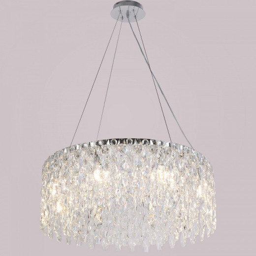 Подвесная люстра ILLUMICO IL5051 IL5051-600PZF-25 CH ELITE