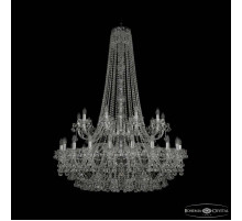 Подвесная люстра Bohemia Ivele Crystal 1409 1409/20+10/400/h-152/2d Ni