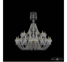 Подвесная люстра Bohemia Ivele Crystal 1410 1410/24+12/530/XL-156 G V0300