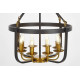 Подвесная люстра LUMINA DECO Berling LDP 8024-8 BK+MD