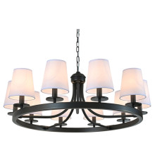 Подвесная люстра Newport 4400 4412+6+3/C black+gold