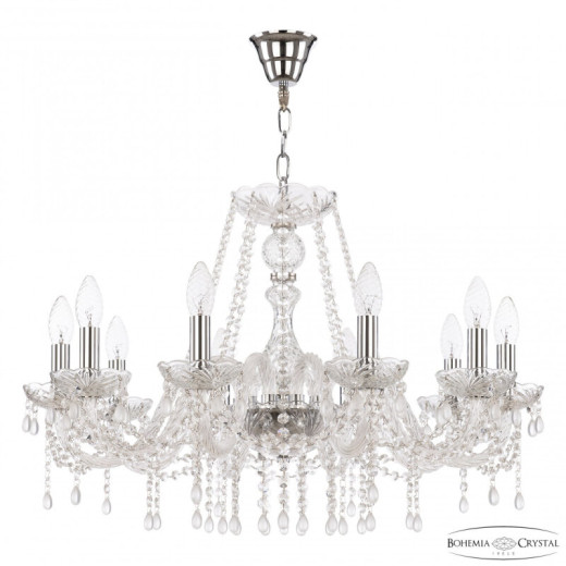 Подвесная люстра Bohemia Ivele Crystal 112 112/10/240 Ni V0300