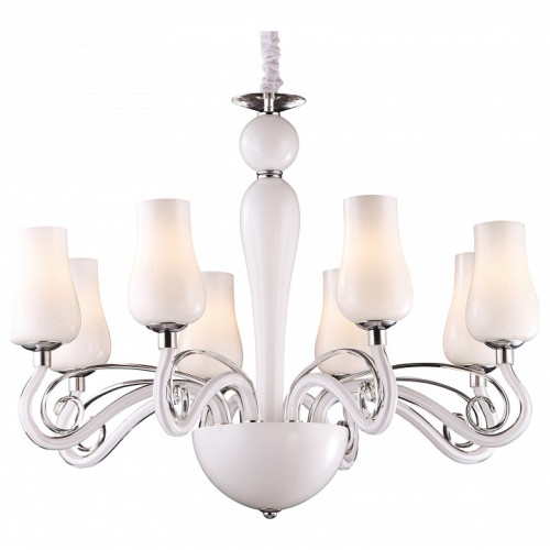 Подвесная люстра Arte Lamp Biancaneve A8110LM-8WH