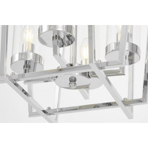 Подвесная люстра LUMINA DECO Afres LDP 1246-4 CHR