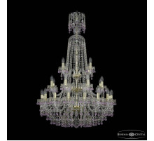 Подвесная люстра Bohemia Ivele Crystal 1410 1410/16+8+4/300/XL-130/3d G V7010