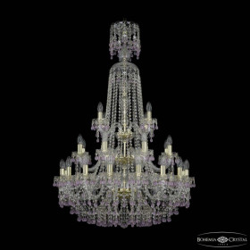 Подвесная люстра Bohemia Ivele Crystal 1410 1410/16+8+4/300/XL-130/3d G V7010