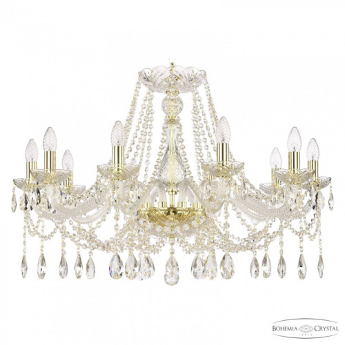 Подвесная люстра Bohemia Ivele Crystal 107 107/10/300 G