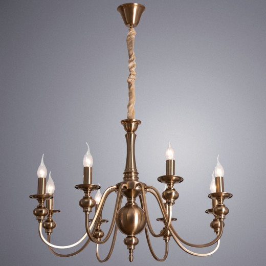 Подвесная люстра Arte Lamp Passoni A6097LM-8PB