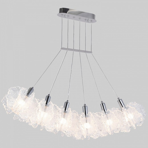 Подвесная люстра ILLUMICO  IL5180-900LZF-25 CH ELITE