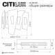 Подвесная люстра Citilux DART CL231271