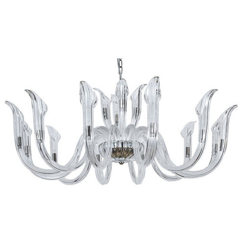 Подвесная люстра Newport 3650 3654+12/C nickel