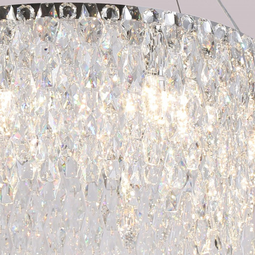 Подвесная люстра ILLUMICO IL5051 IL5051-600PZF-25 CH ELITE