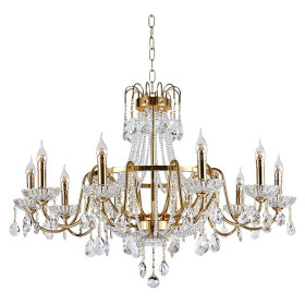 Подвесная люстра Newport ESMERALDA 1410/C bronze