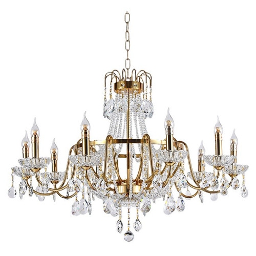 Подвесная люстра Newport ESMERALDA 1410/C bronze