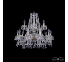 Подвесная люстра Bohemia Ivele Crystal 1403 1403/10+5/240/2d G