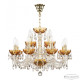 Подвесная люстра Bohemia Ivele Crystal 5402 5402/8+4/195 G Amber/M-1H