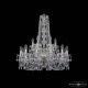 Подвесная люстра Bohemia Ivele Crystal 1402 1402/12+6/240/h-75 G