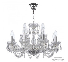 Подвесная люстра Bohemia Ivele Crystal 119 119/8+4/200 Ni