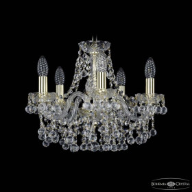 Подвесная люстра Bohemia Ivele Crystal 1409 1409/5/141 G