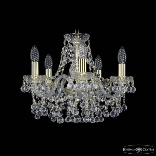 Подвесная люстра Bohemia Ivele Crystal 1409 1409/5/141 G