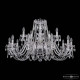 Подвесная люстра Bohemia Ivele Crystal 1402 1402/10+5/360 Ni
