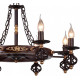 Подвесная люстра Arte Lamp Cartwheel A4550LM-8CK