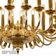 Подвесная люстра iLamp Louvre MD8551-20 GD