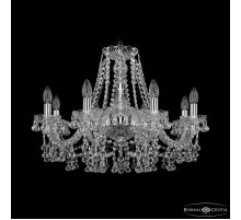 Подвесная люстра Bohemia Ivele Crystal 1409 1409/8/240 Ni