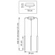 Подвесная люстра Lightstar Tubo L3T747247