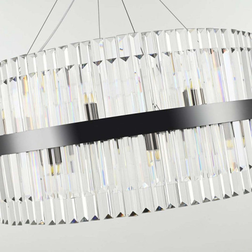 Подвесная люстра Arte Milano Белладжо 440110.840.24.G9.C1 BK