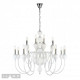 Подвесная люстра iLamp Lady 88003-10+5 WH