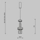 Подвесная люстра Freya Lumiere FR5516PL-15BS