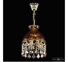 Подвесная люстра Bohemia Ivele Crystal 5478 5478/22 G Amber/M-1G Leafs K721