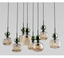 Подвесная люстра TK Lighting Sophia Green Cognac 11151 Sophia Green Cognac