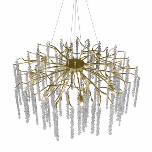 Подвесная люстра LIGHTERA Curls LE303L-11G