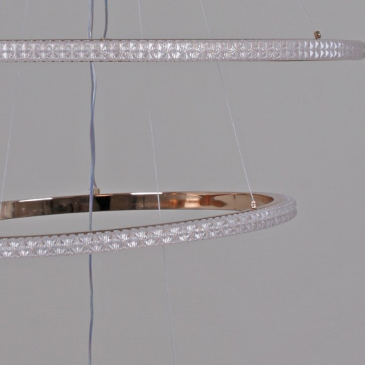 Подвесная люстра  87090-0.4-03 BK+FG