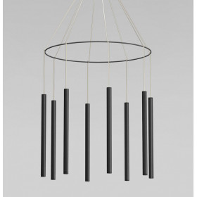 Подвесная люстра Eurosvet  301101 LED черный