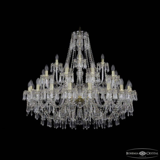 Подвесная люстра Bohemia Ivele Crystal 1403 1403/20+10+5/400 G