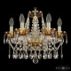 Подвесная люстра Bohemia Ivele Crystal 5413 5413/6/141 G Amber/M-1H