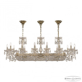 Подвесная люстра Bohemia Ivele Crystal 1453 1453/14/195/1000 G