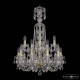 Подвесная люстра Bohemia Ivele Crystal 1402 1402/10+5/195/XL-81/2d G