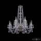 Подвесная люстра Bohemia Ivele Crystal 1402 1402/8+4/240/h-76 G