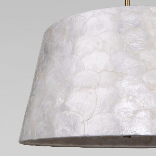 Подвесная люстра Eurosvet  101013/5 латунь/перламутр Smart