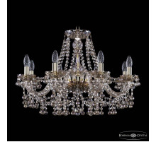 Подвесная люстра Bohemia Ivele Crystal 1409 1409/8/240 G M801