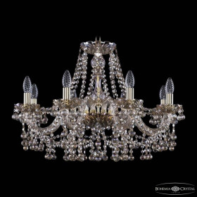 Подвесная люстра Bohemia Ivele Crystal 1409 1409/8/240 G M801