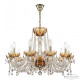Подвесная люстра Bohemia Ivele Crystal 5402 5402/10/240 G Amber/M-1H
