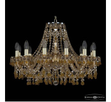 Подвесная люстра Bohemia Ivele Crystal 1410 1410/12/240 G V1003 M721