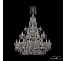 Подвесная люстра Bohemia Ivele Crystal 1409 1409/20+10+5/400/XL-159/3d G